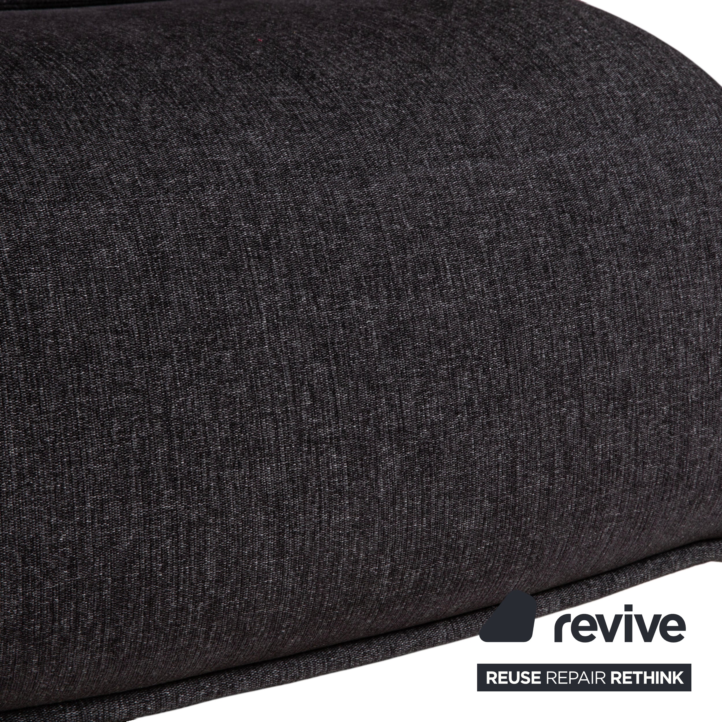 Koinor Free Motion Edit 2 Stoff Zweisitzer Grau Anthrazit elektrische Funktion Sofa Couch