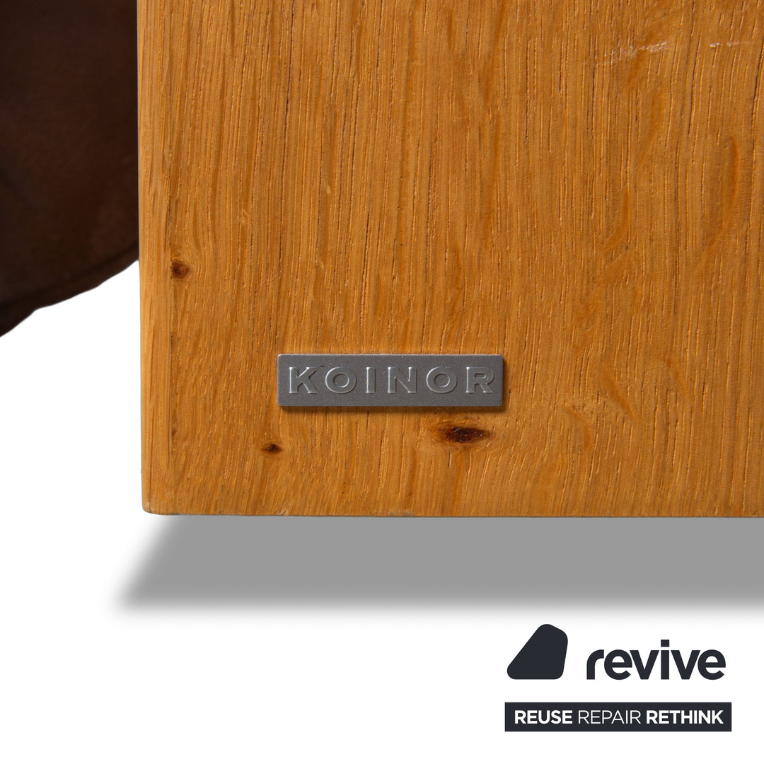 Koinor Free Motion Edit 3 Leder Zweisitzer Sofa Braun Kaffeebraun Couch elektrische Funktion