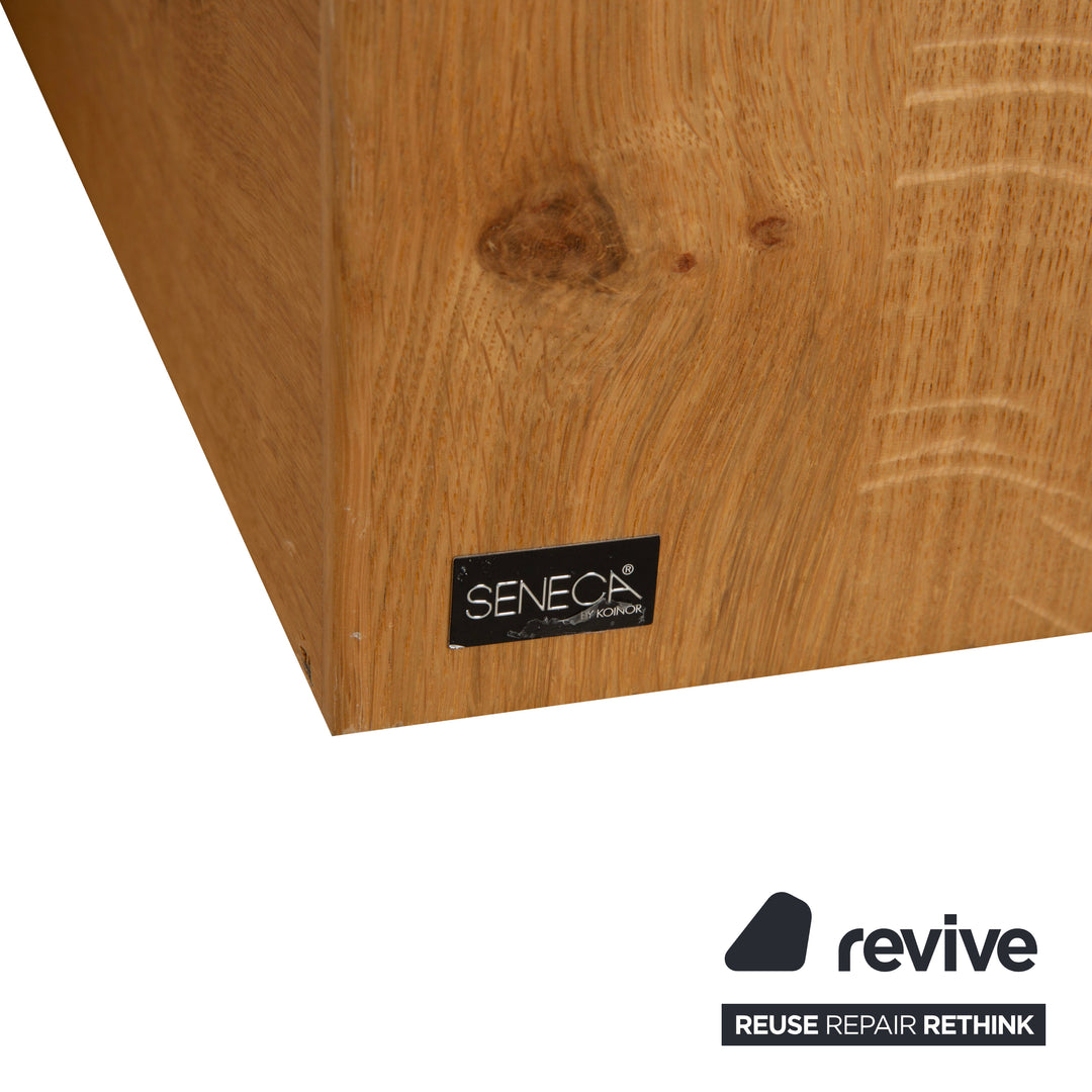 Canapé 2 places en tissu et bois Koinor Free Motion Edit Marron fonction électrique