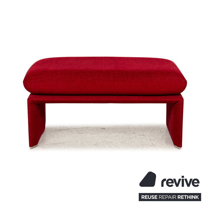 Koinor Humfrey Stoff Hocker Rot