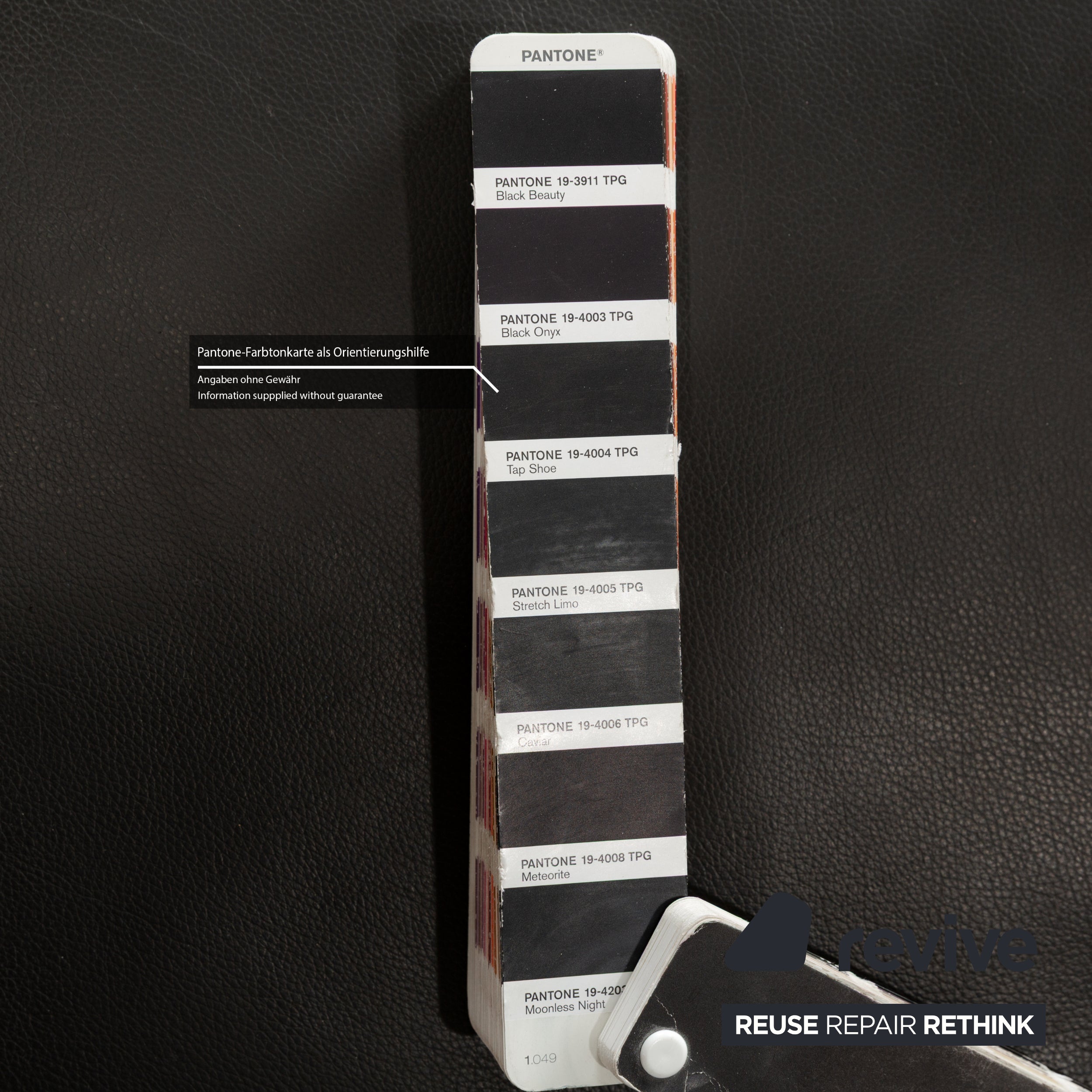 Koinor Jeremiah Chaise Longue en Cuir Noir Fonction Manuelle