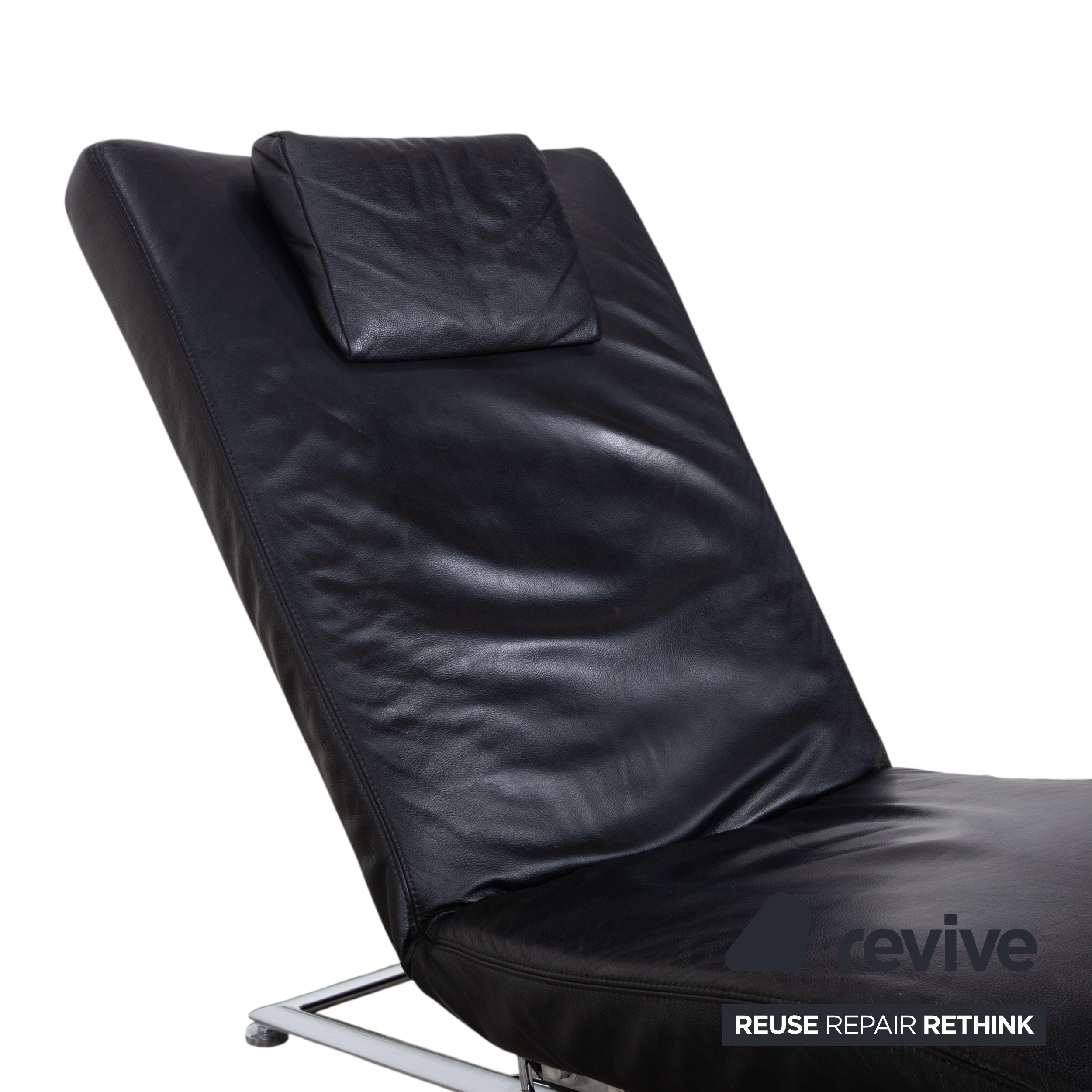 Koinor Jeremiah Leder Liege Schwarz Manuelle Funktion