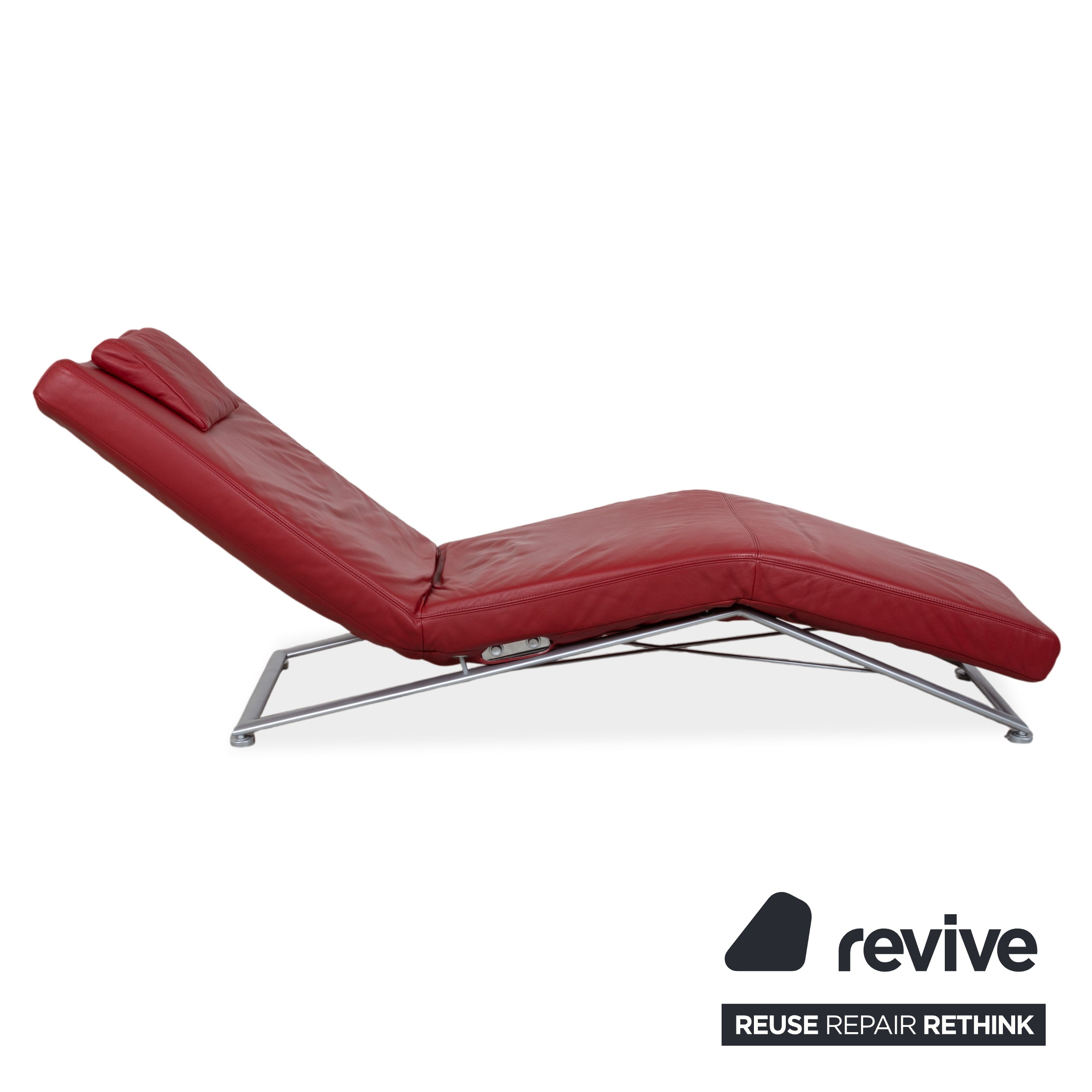 Koinor Jeremiah Lounger Red Relaxation Function Lounger