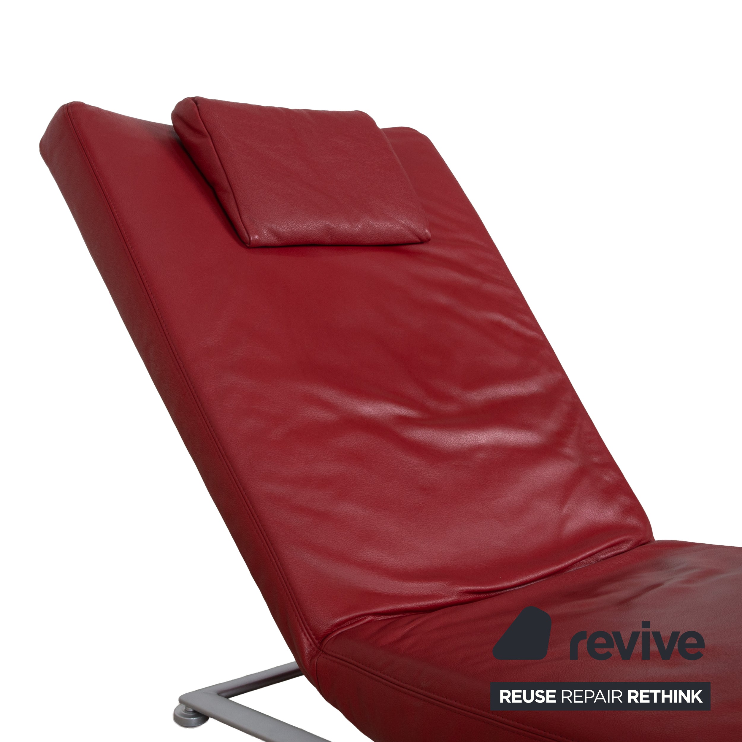 Koinor Jeremiah Lounger Red Relaxation Function Lounger