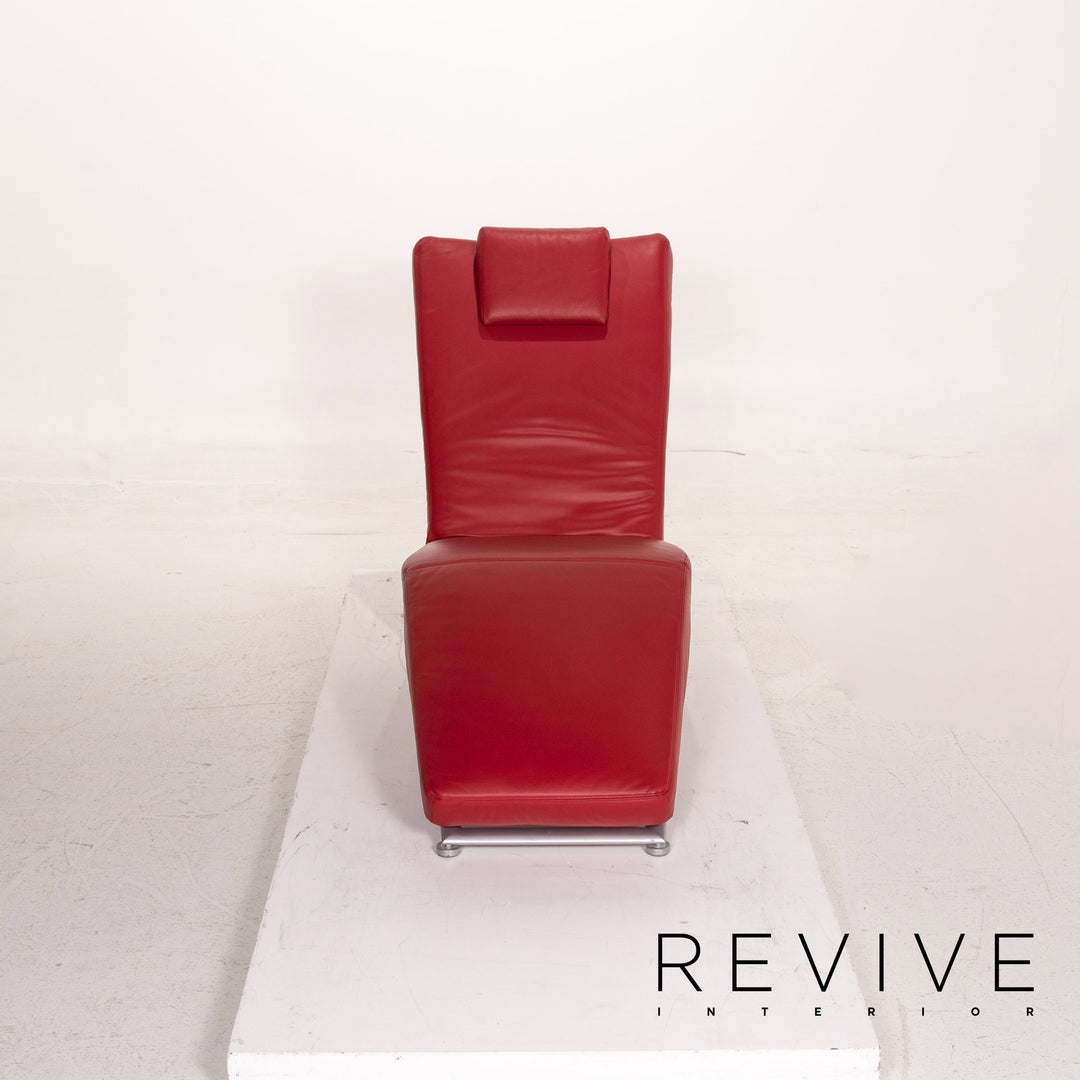 Koinor Jeremiah Lounger Red Relaxation Function Lounger