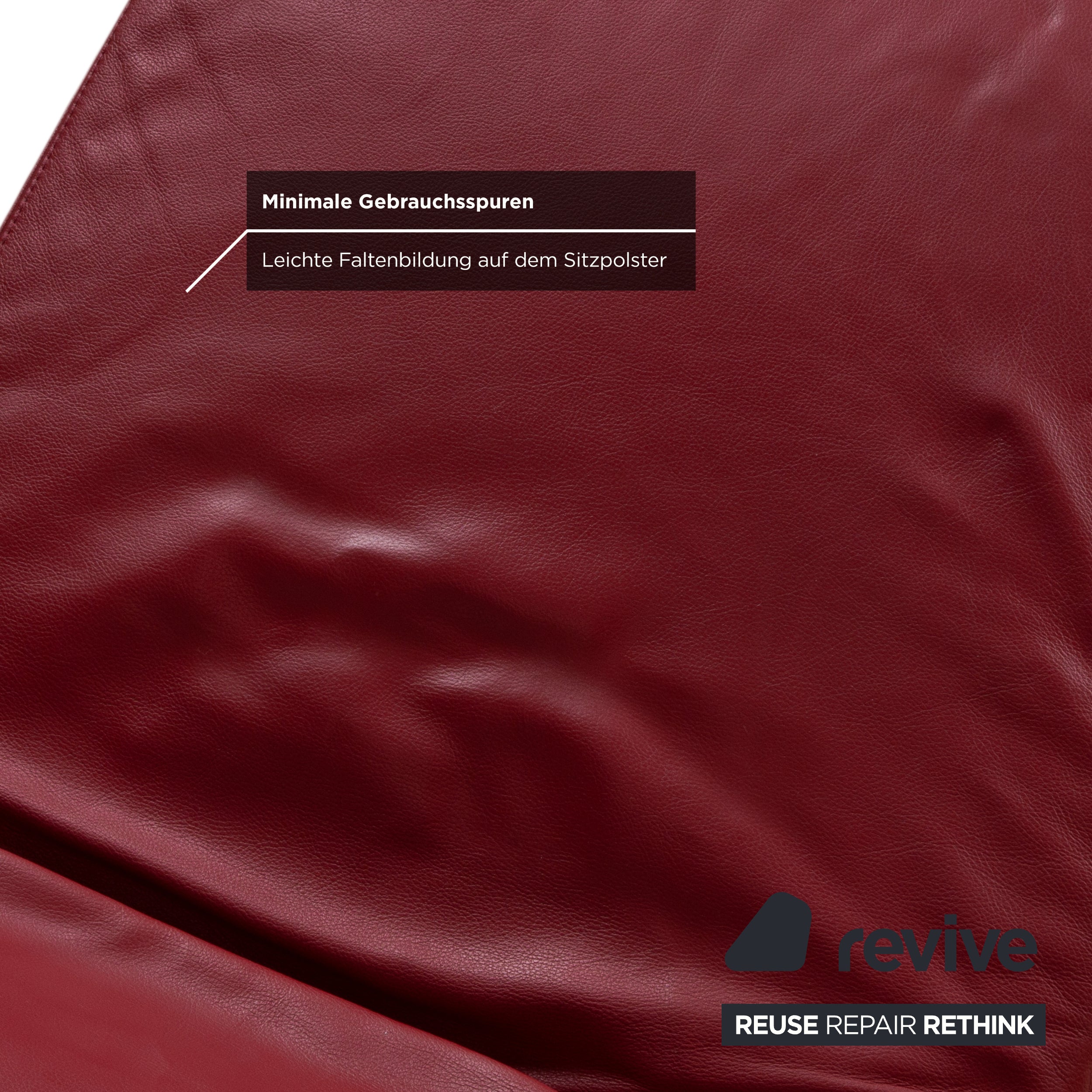 Koinor Jeremiah Lounger Red Relaxation Function Lounger