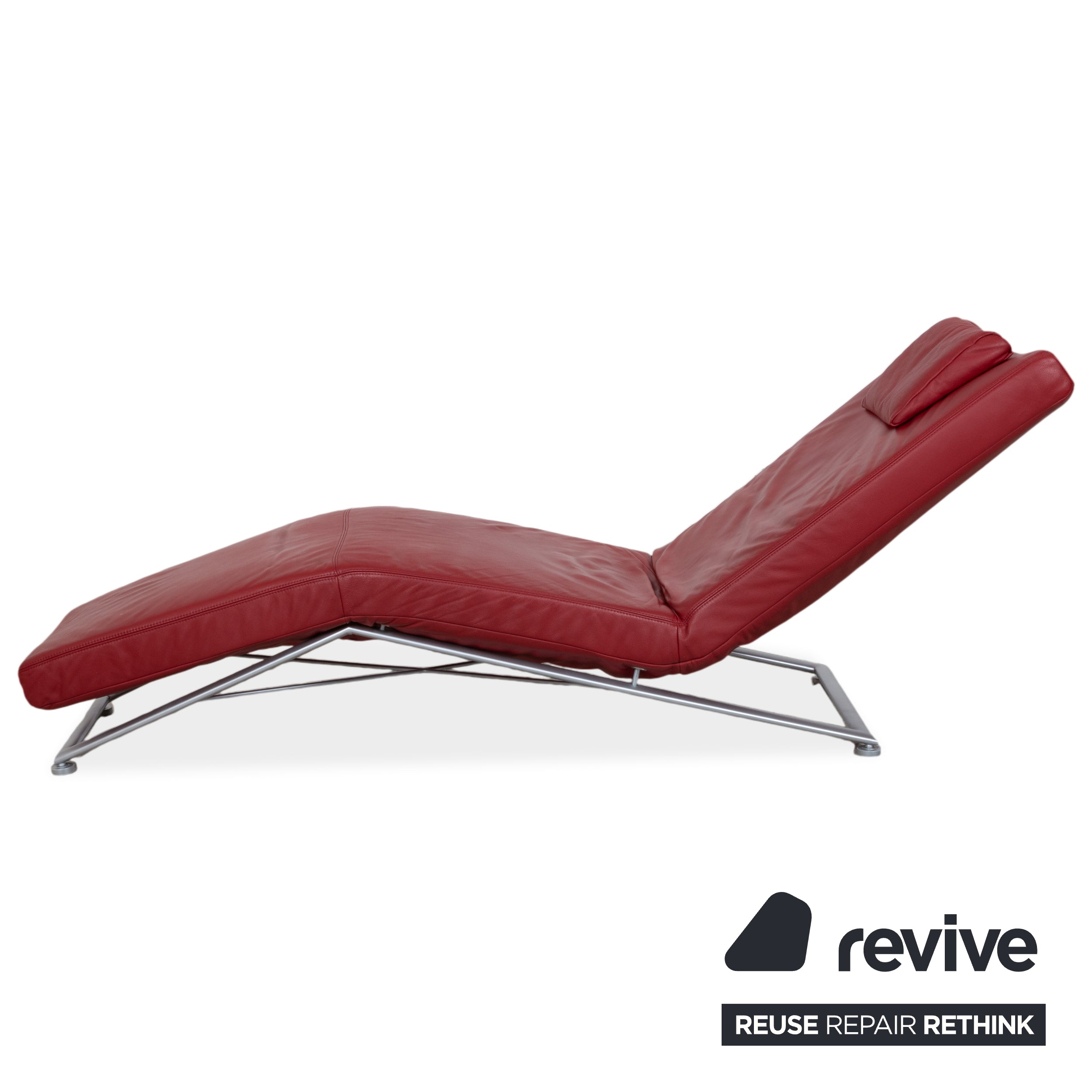 Koinor Jeremiah Lounger Red Relaxation Function Lounger
