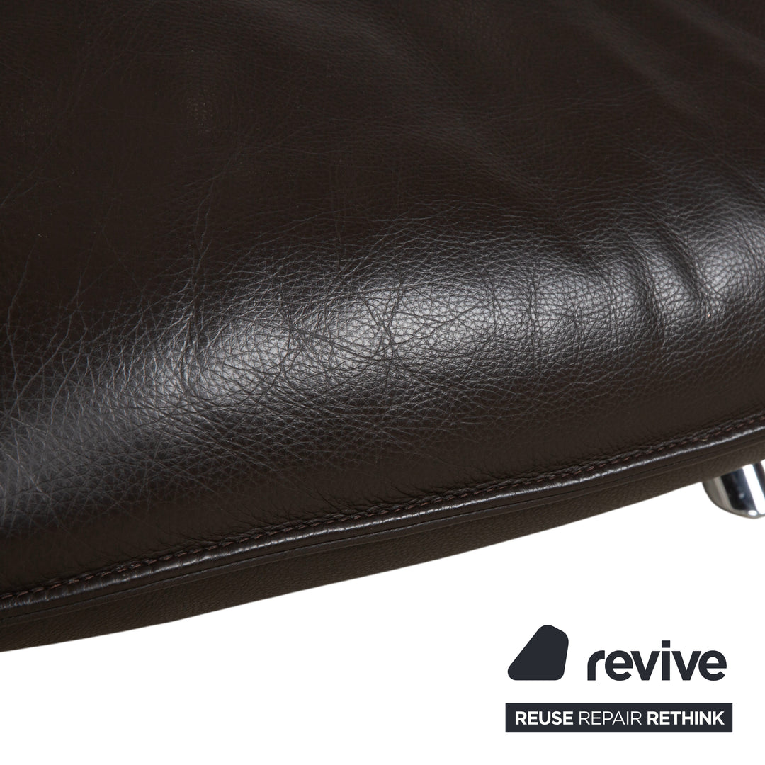 Koinor Joleen fauteuil en cuir, marron, fonction électrique