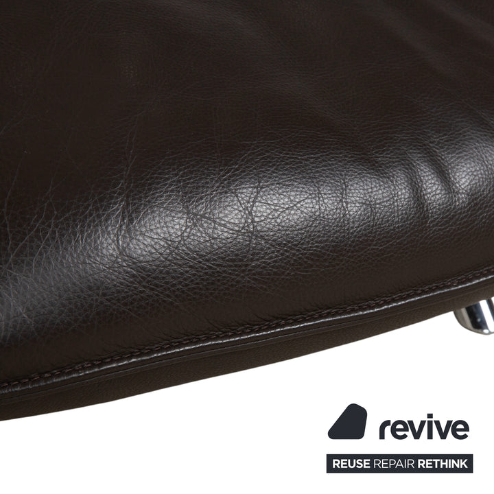 Koinor Joleen fauteuil en cuir, marron, fonction électrique