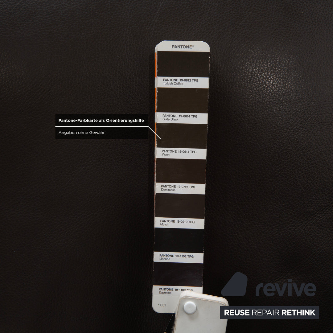 Koinor Joleen fauteuil en cuir, marron, fonction électrique