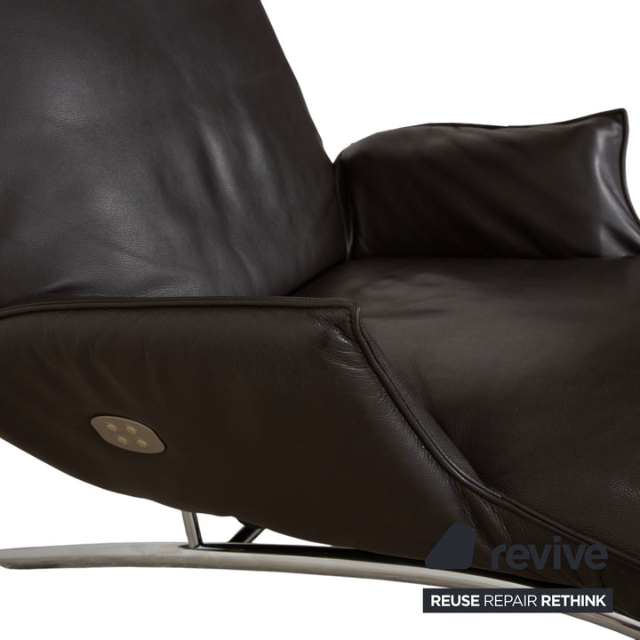 Koinor Joleen fauteuil en cuir, marron, fonction électrique