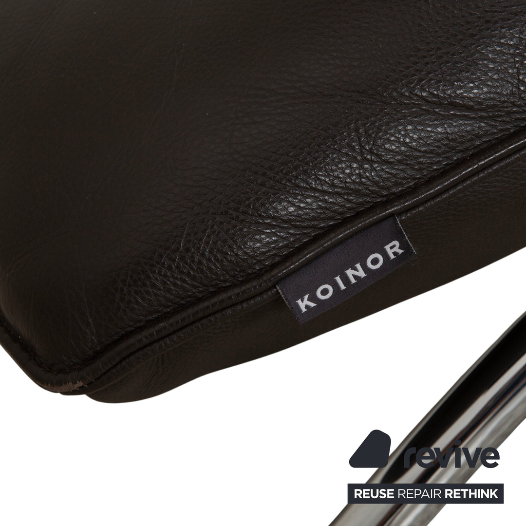 Koinor Joleen fauteuil en cuir, marron, fonction électrique