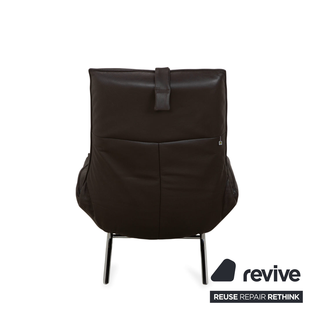 Koinor Joleen fauteuil en cuir, marron, fonction électrique