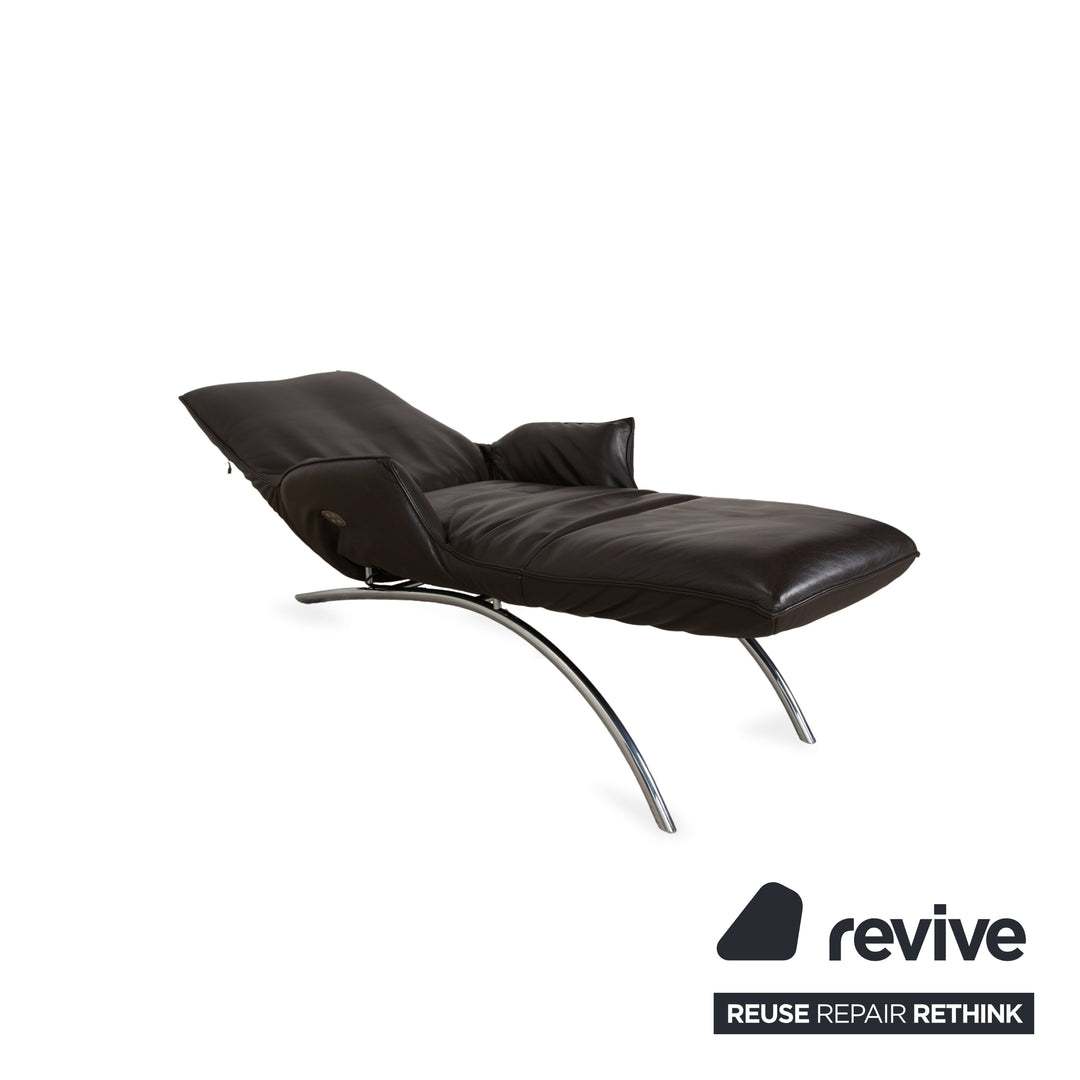 Koinor Joleen fauteuil en cuir, marron, fonction électrique