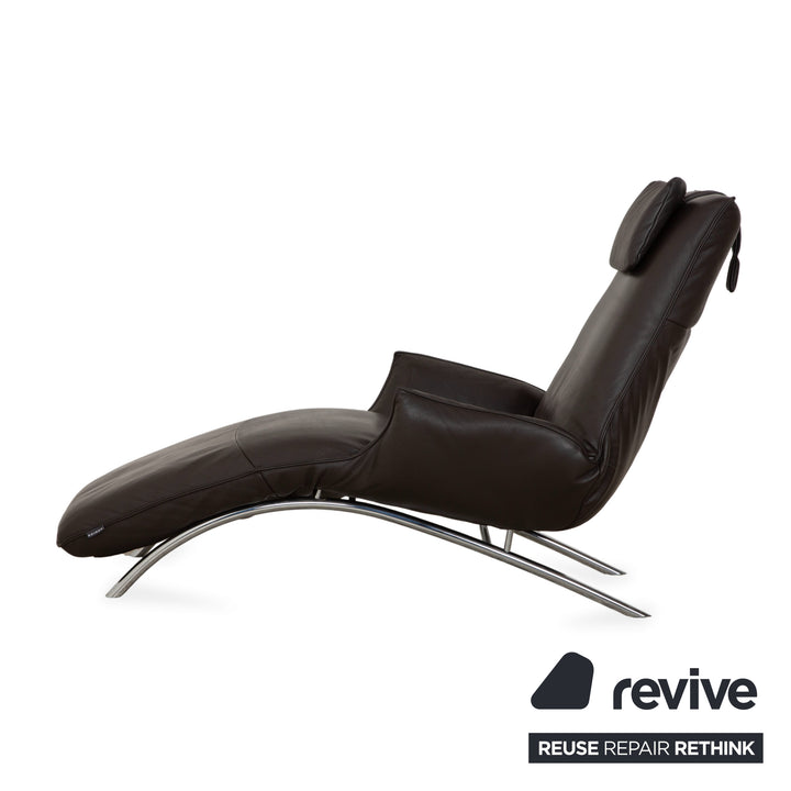 Koinor Joleen fauteuil en cuir, marron, fonction électrique