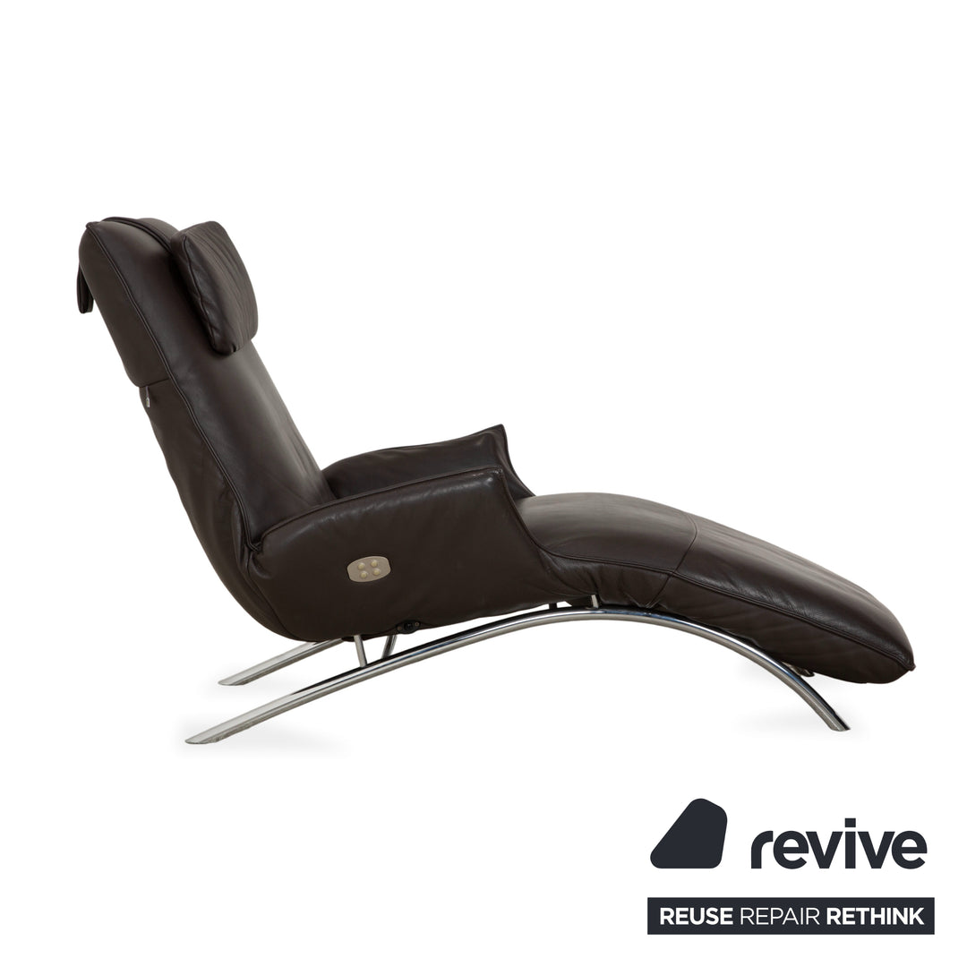 Koinor Joleen fauteuil en cuir, marron, fonction électrique