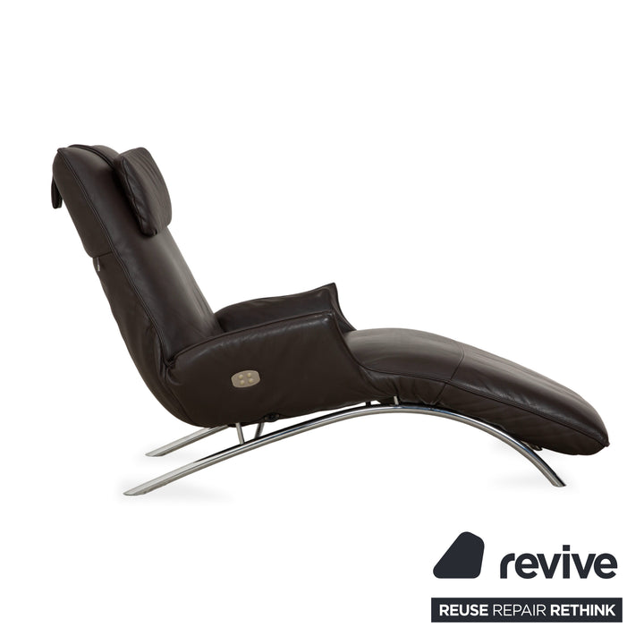 Koinor Joleen fauteuil en cuir, marron, fonction électrique