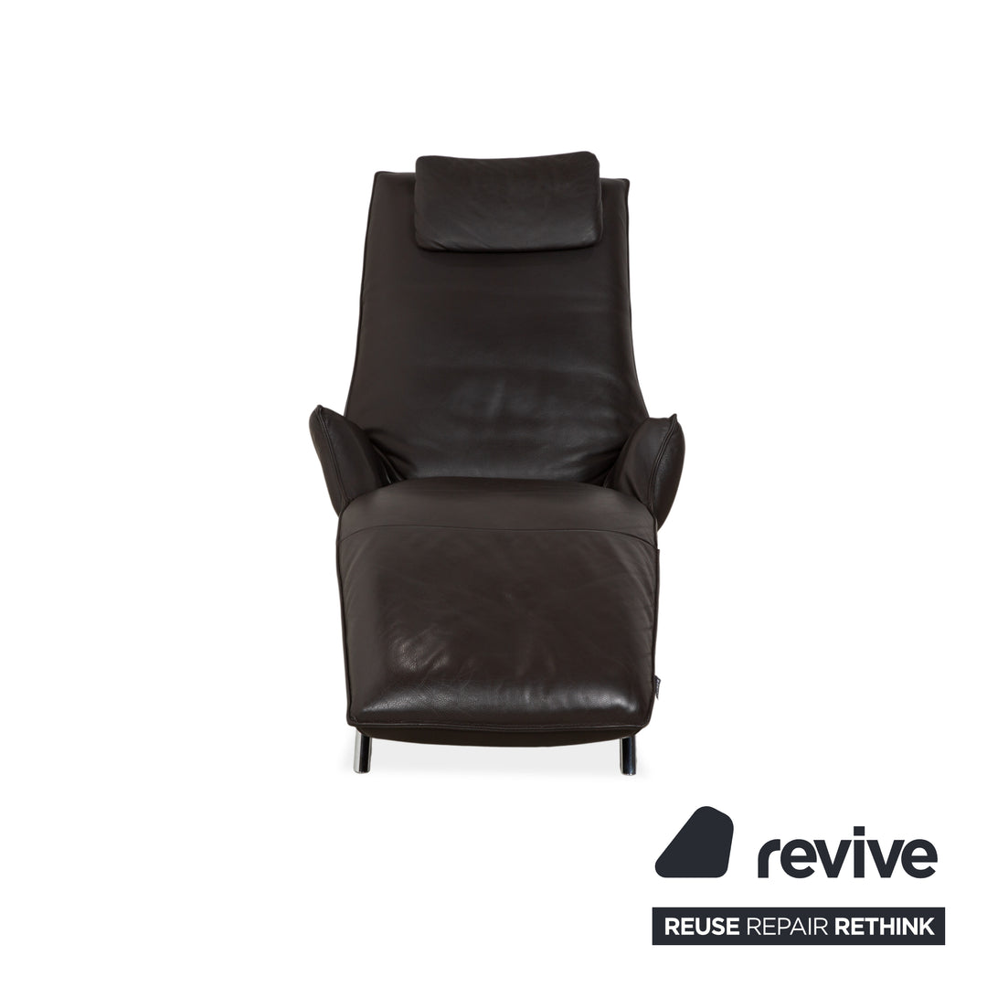 Koinor Joleen fauteuil en cuir, marron, fonction électrique