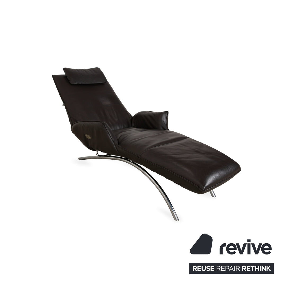 Koinor Joleen fauteuil en cuir, marron, fonction électrique