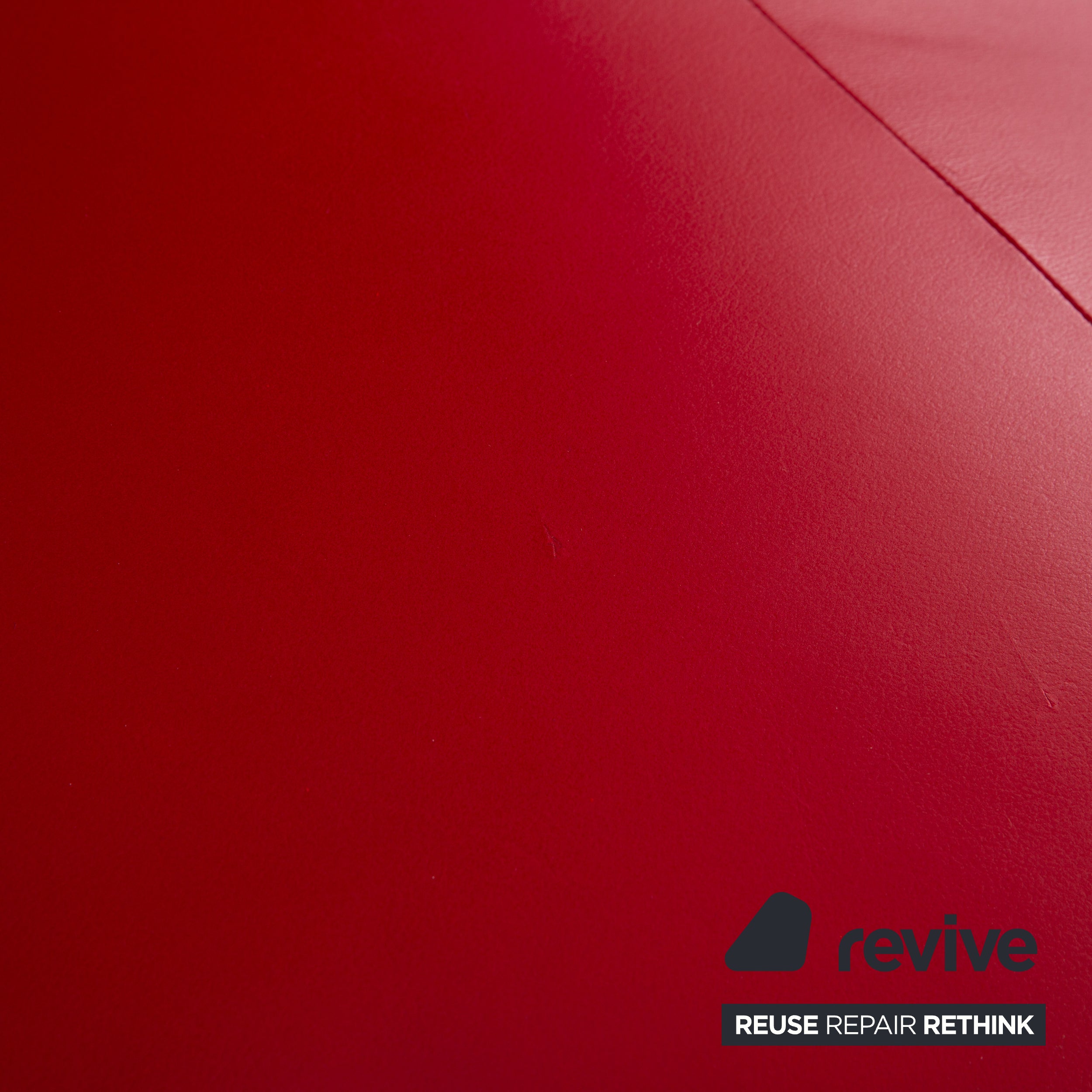 Chaise longue en cuir Koinor Jonas Rouge fonction électrique