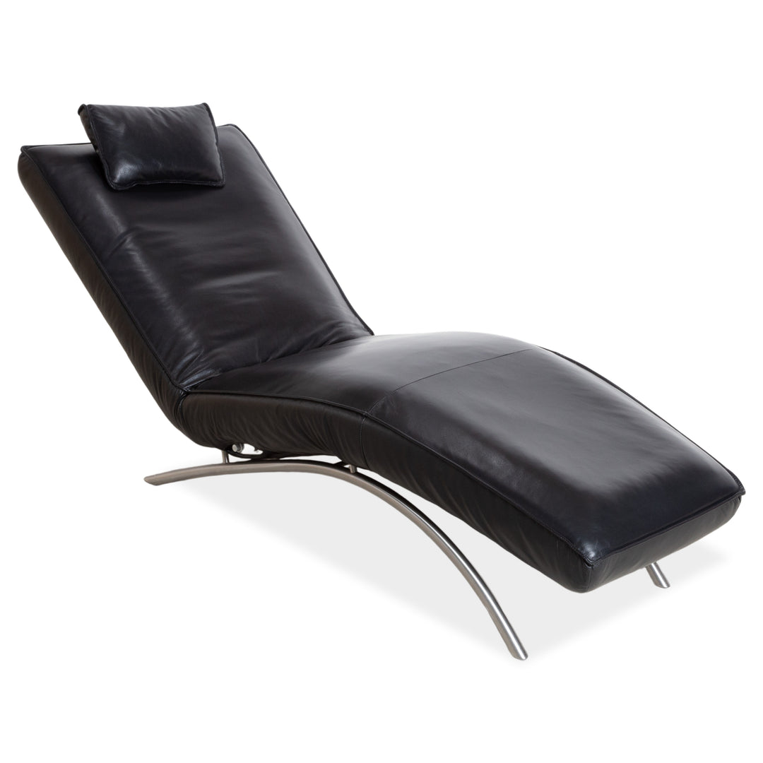 Koinor Jonas Leather Recliner Black