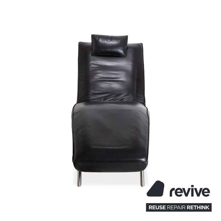 Koinor Jonas Leather Recliner Black