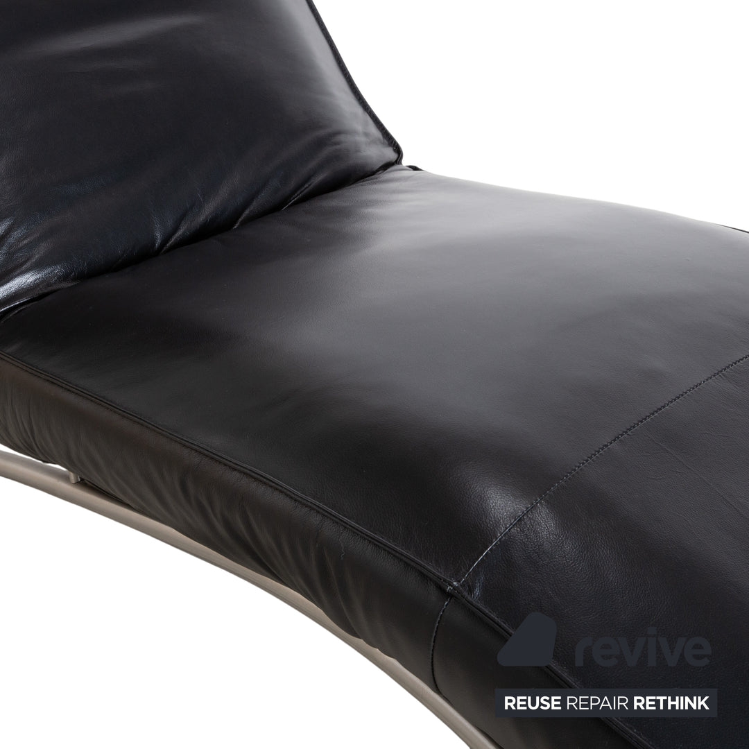 Koinor Jonas Leather Recliner Black
