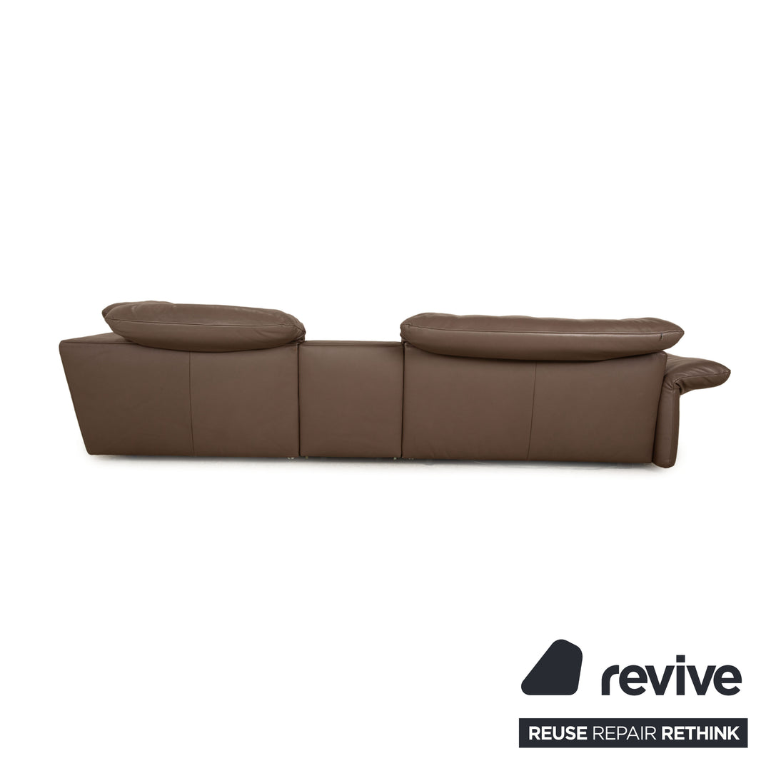 Koinor Kapstadt Leder Ecksofa Braun manuelle Funktion Recamiere Rechts Sofa Couch elektrische Funktion