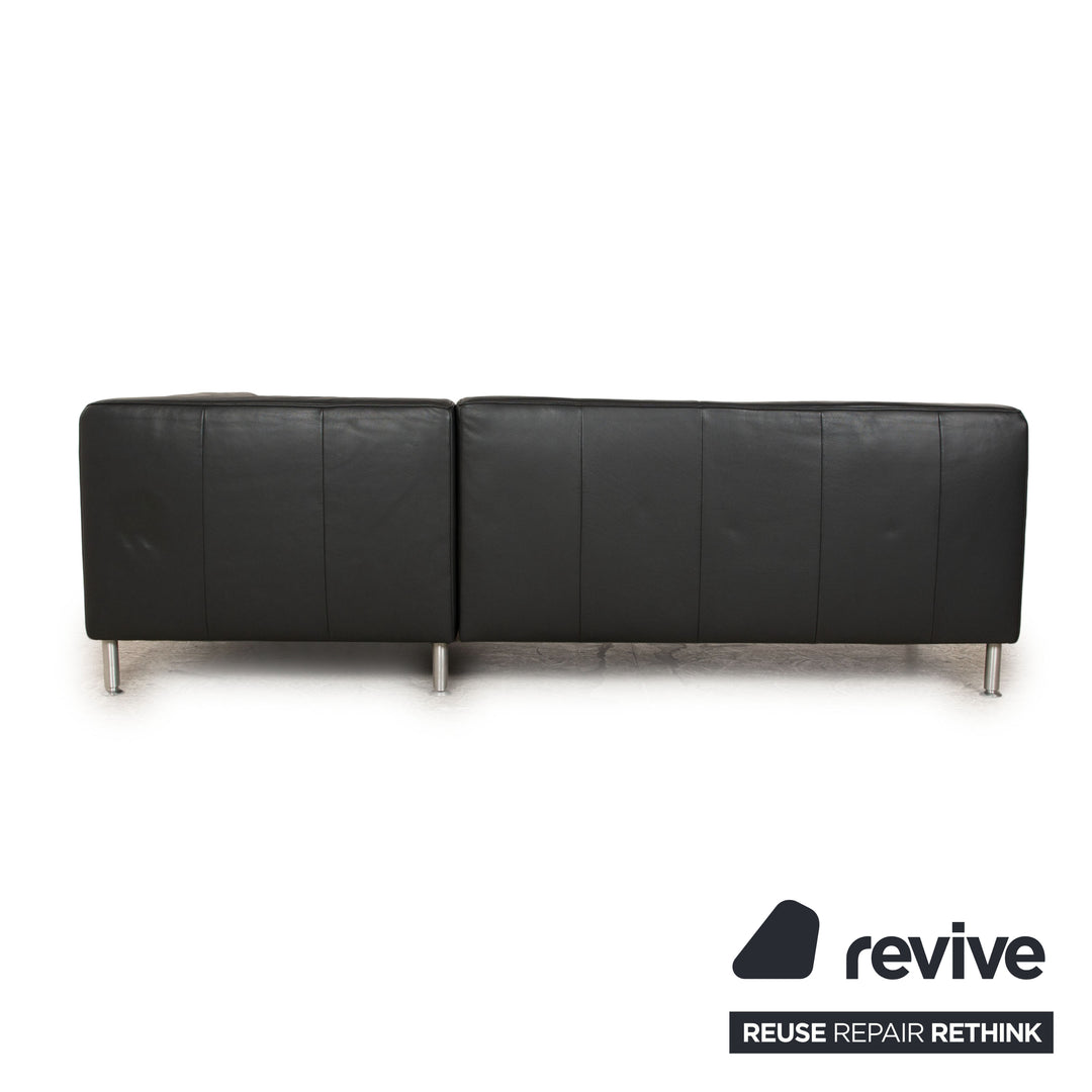 Koinor Leder Ecksofa Schwarz Sofa Couch