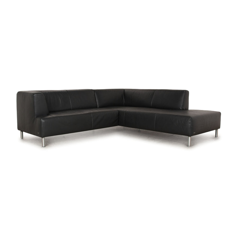 Koinor Leder Ecksofa Schwarz Sofa Couch