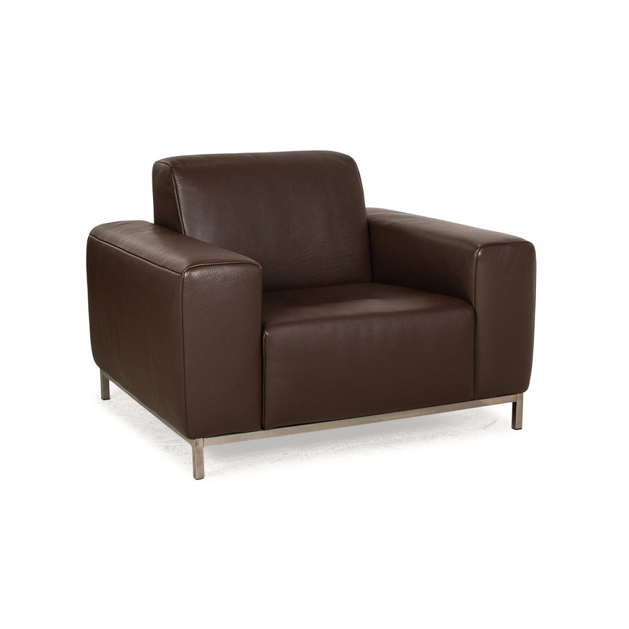 Koinor Leather Armchair Brown