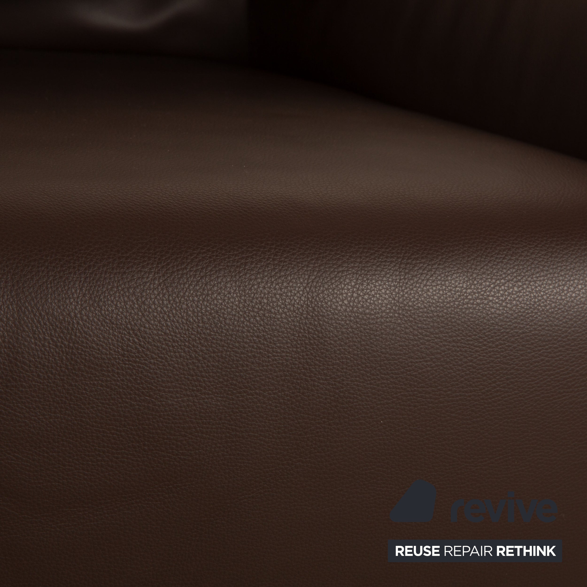 Fauteuil en cuir Koinor marron fonction manuelle