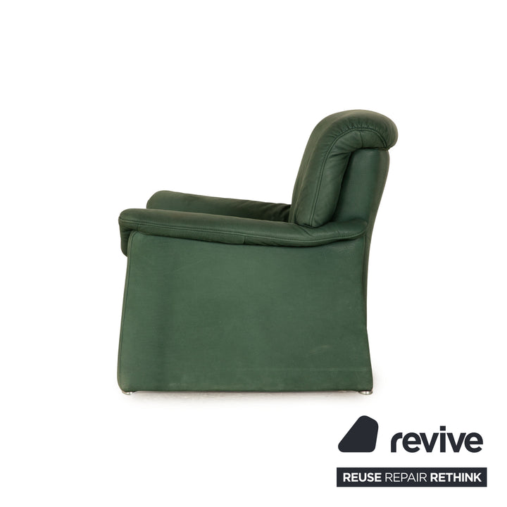 Koinor leather armchair set green