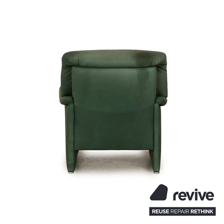 Koinor leather armchair set green
