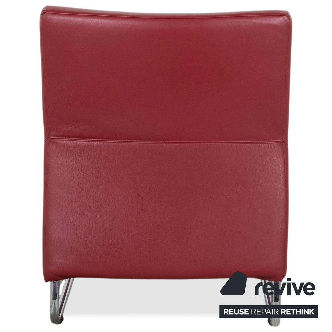 Koinor Leder Sessel Rot
