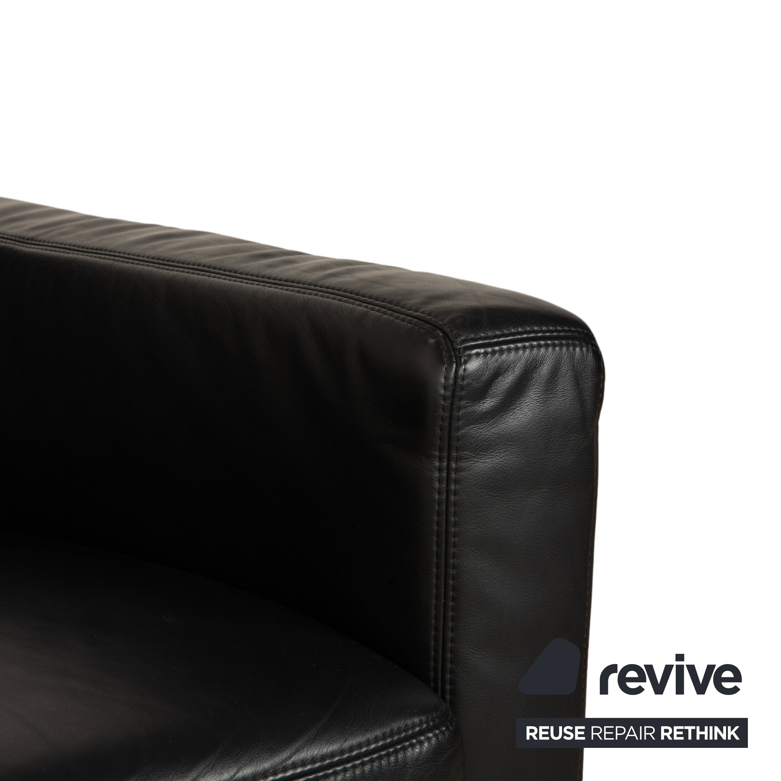 Koinor Leder Sessel Schwarz