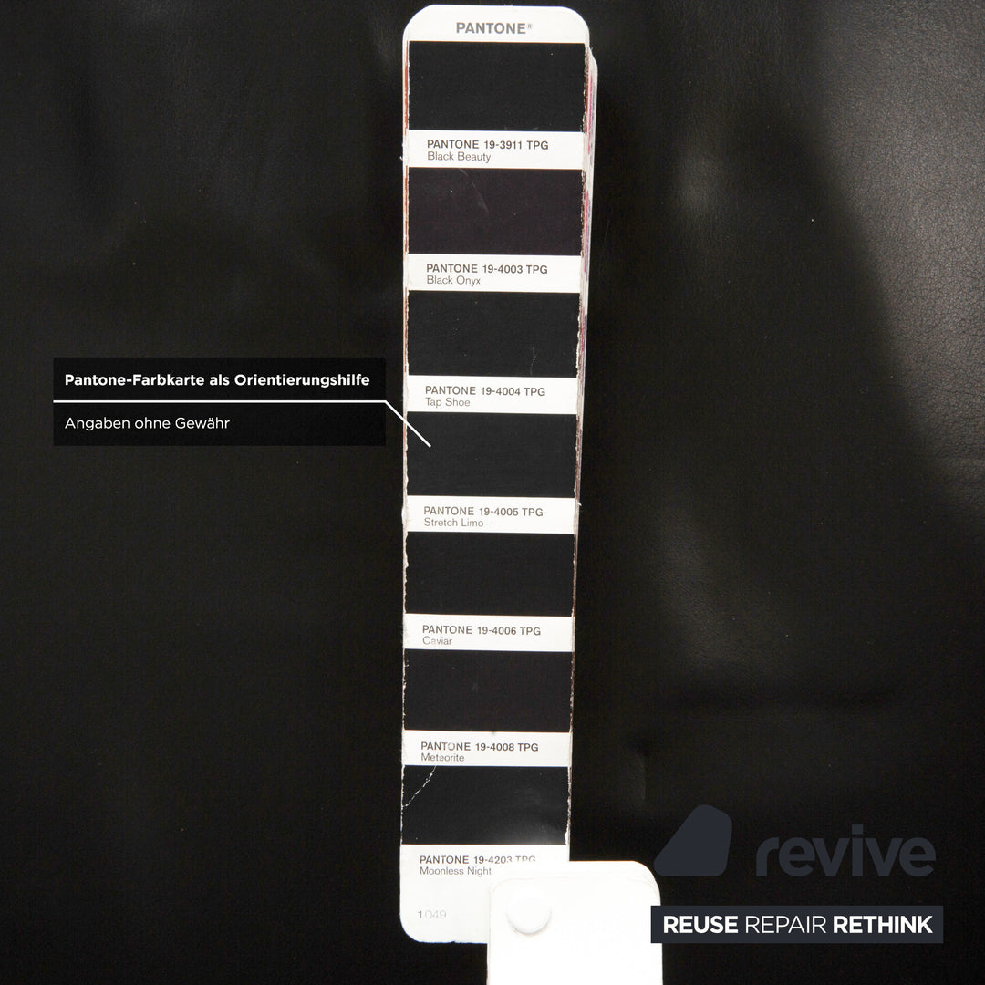 Koinor Leder Sessel Schwarz