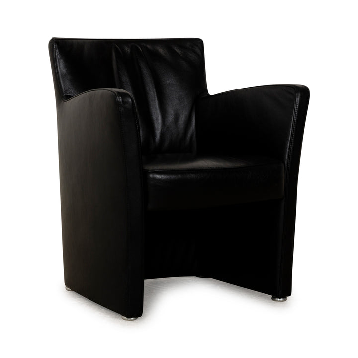 Koinor Leather Armchair Black