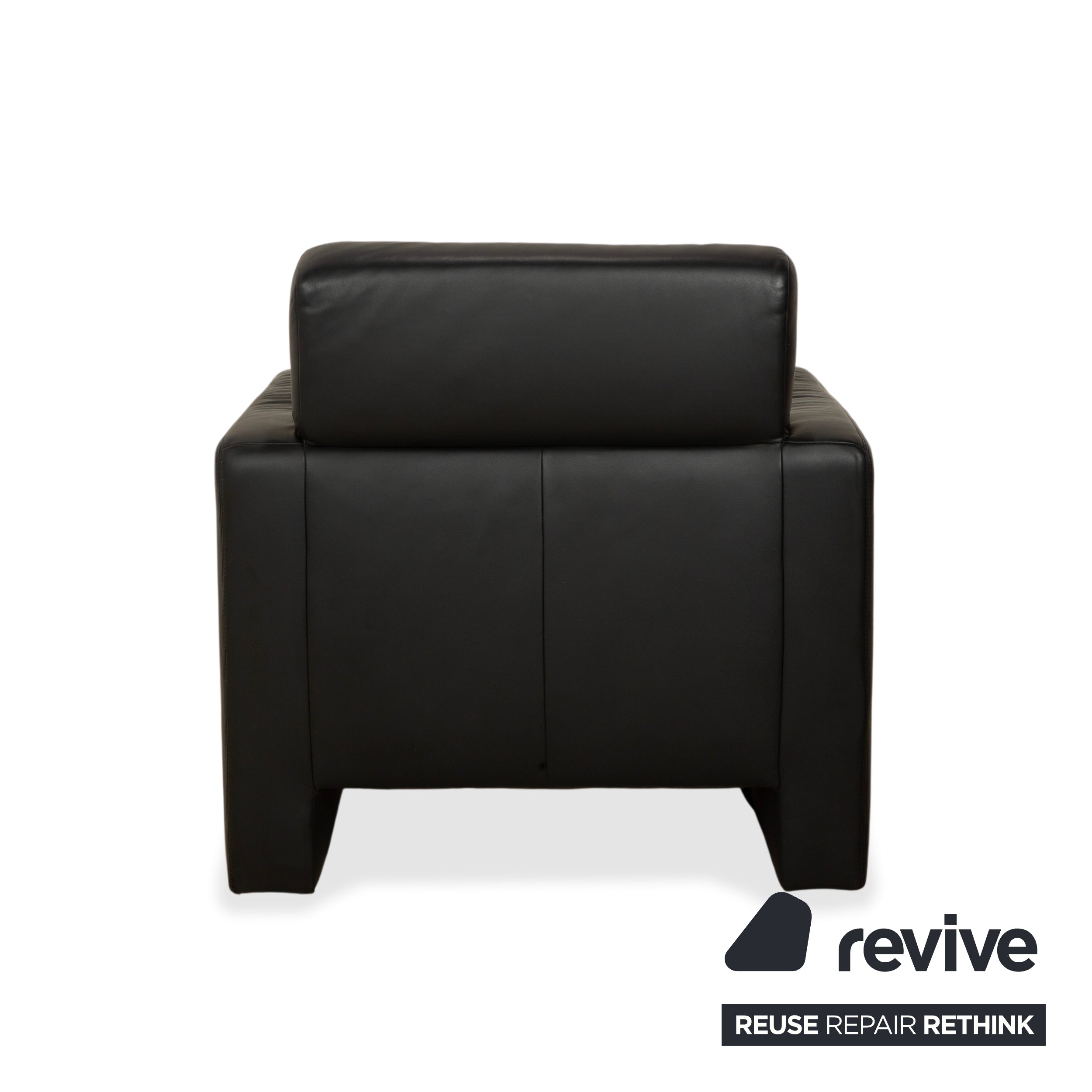 Koinor Leder Sessel Schwarz