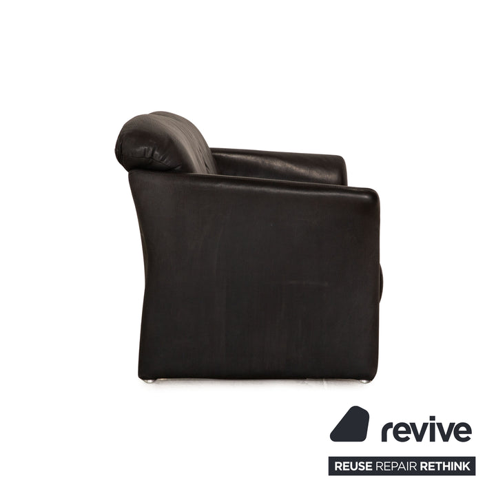 Koinor Leder Sofa Garnitur 2x Zweisitzer Anthrazit