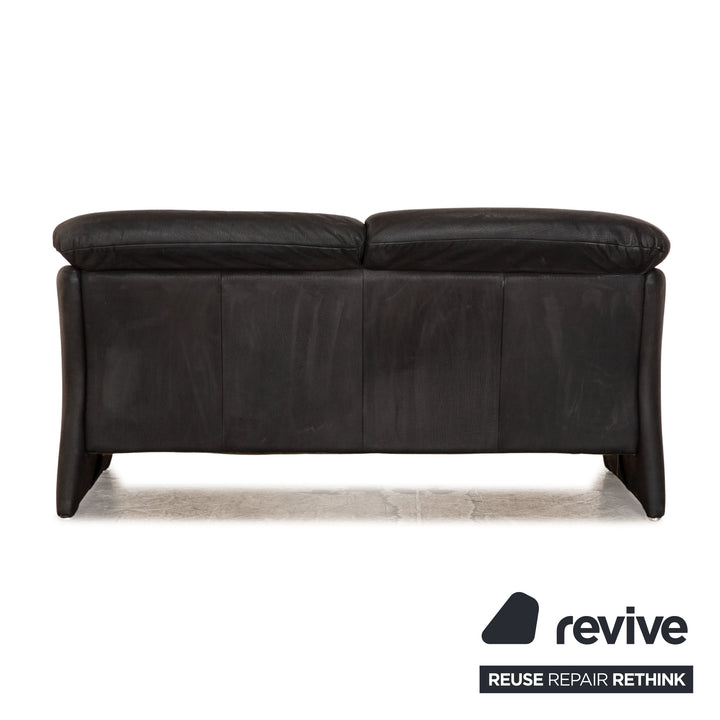 Koinor Leder Sofa Garnitur 2x Zweisitzer Anthrazit