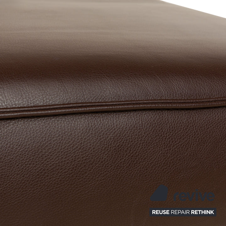 Koinor Liz leather lounger brown electr. function