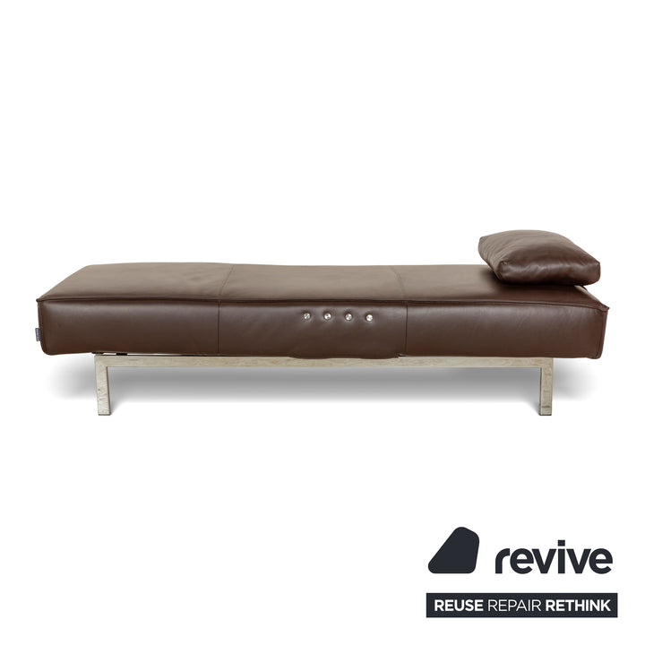 Koinor Liz leather lounger brown electr. function