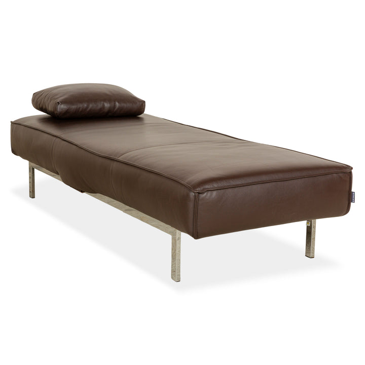 Koinor Liz leather lounger brown electr. function