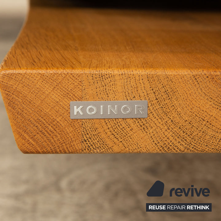 Koinor Marylin Leder Ecksofa Dunkelgrün Recamiere Links manuelle Funktion Sofa Couch