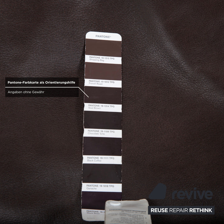 Koinor Marylin Leder Ecksofa Schoko Braun manuelle Funktion Couch Recamiere Rechts