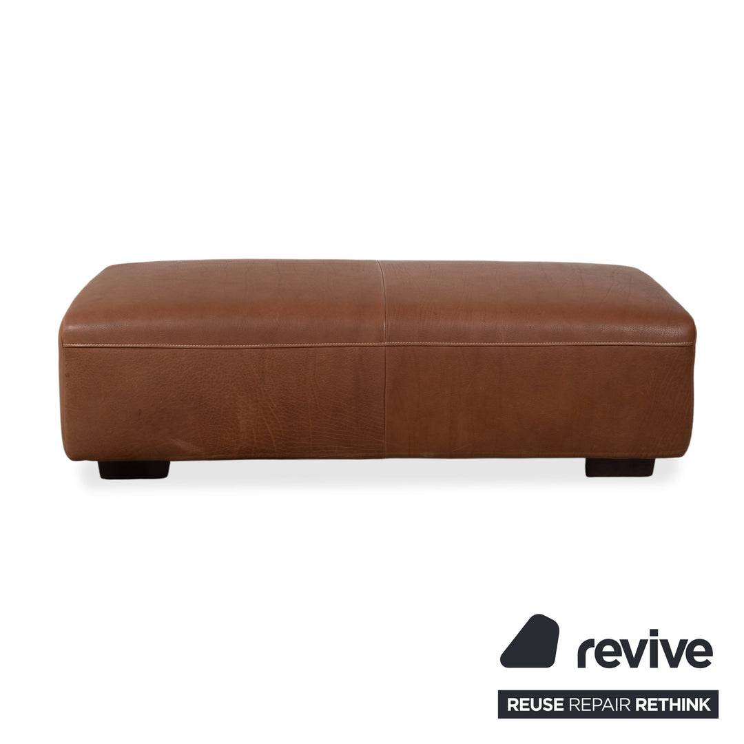 Koinor Norton Tabouret en cuir marron