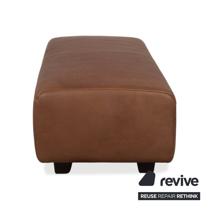 Koinor Norton Tabouret en cuir marron