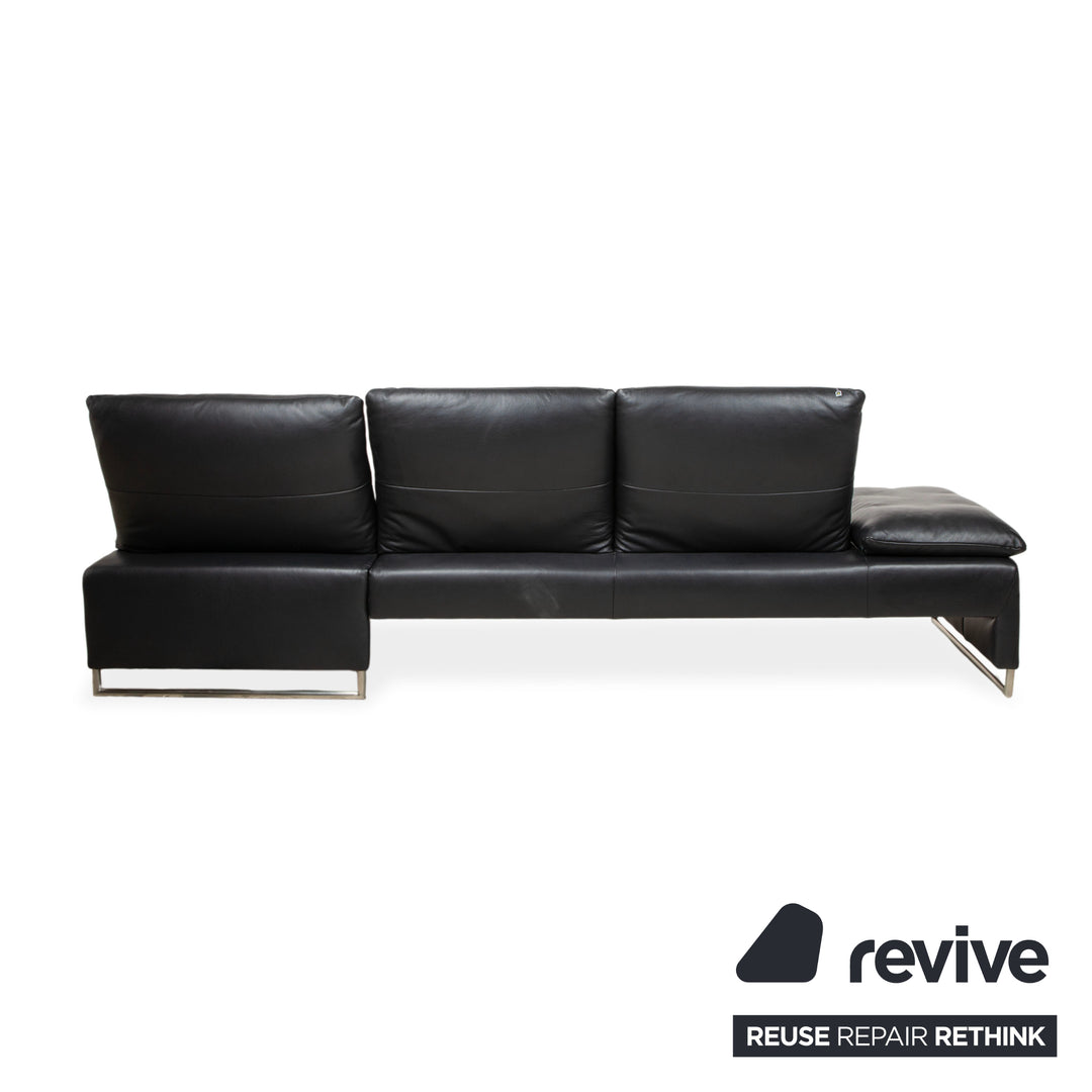 Koinor Ramon Leder Ecksofa Schwarz Sofa Couch