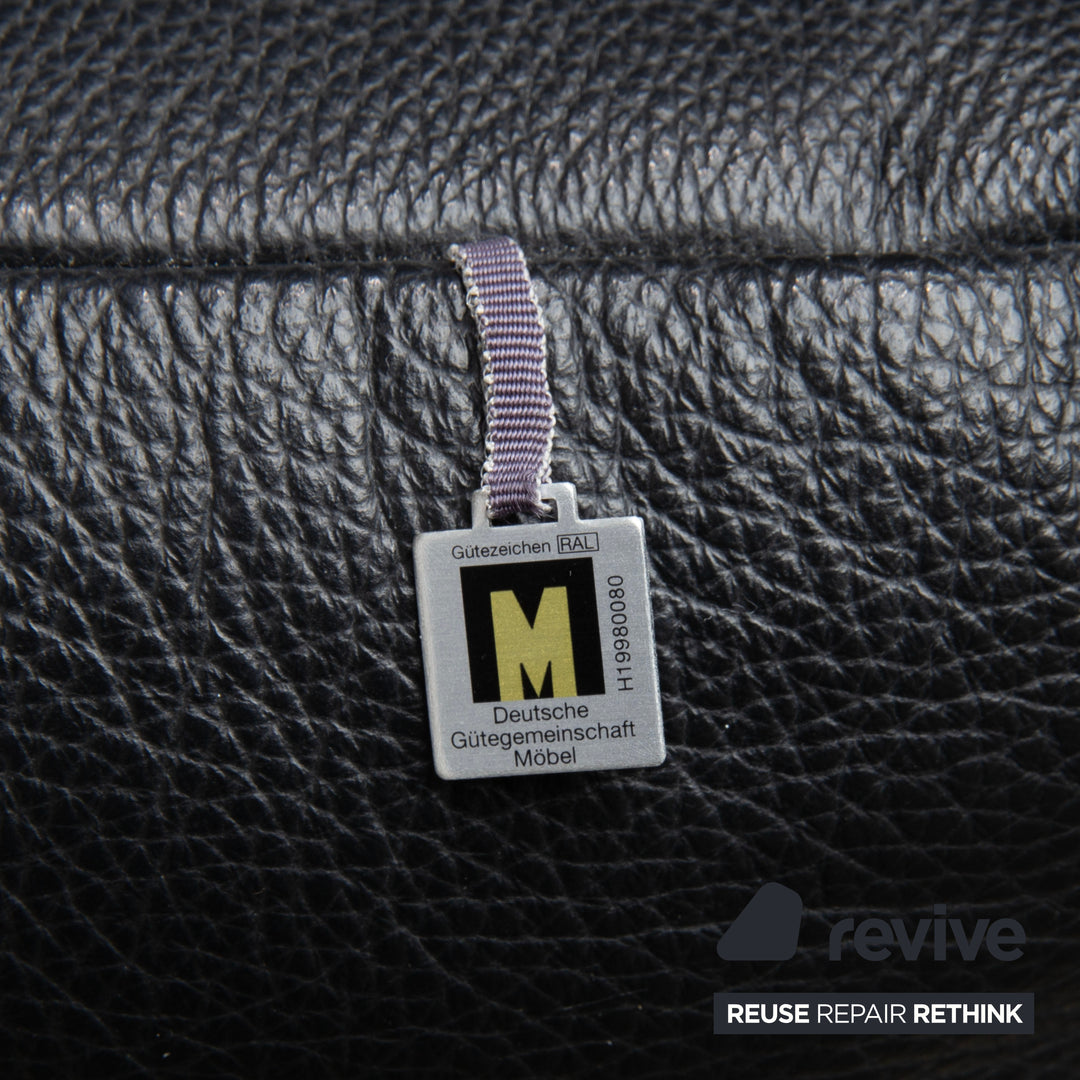 Koinor Ramon Leder Ecksofa Schwarz Sofa Couch